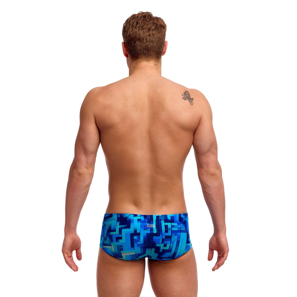 Funky Trunks You Blued Men's Classic Trunks-Briefs-Funky Trunks-SwimPath