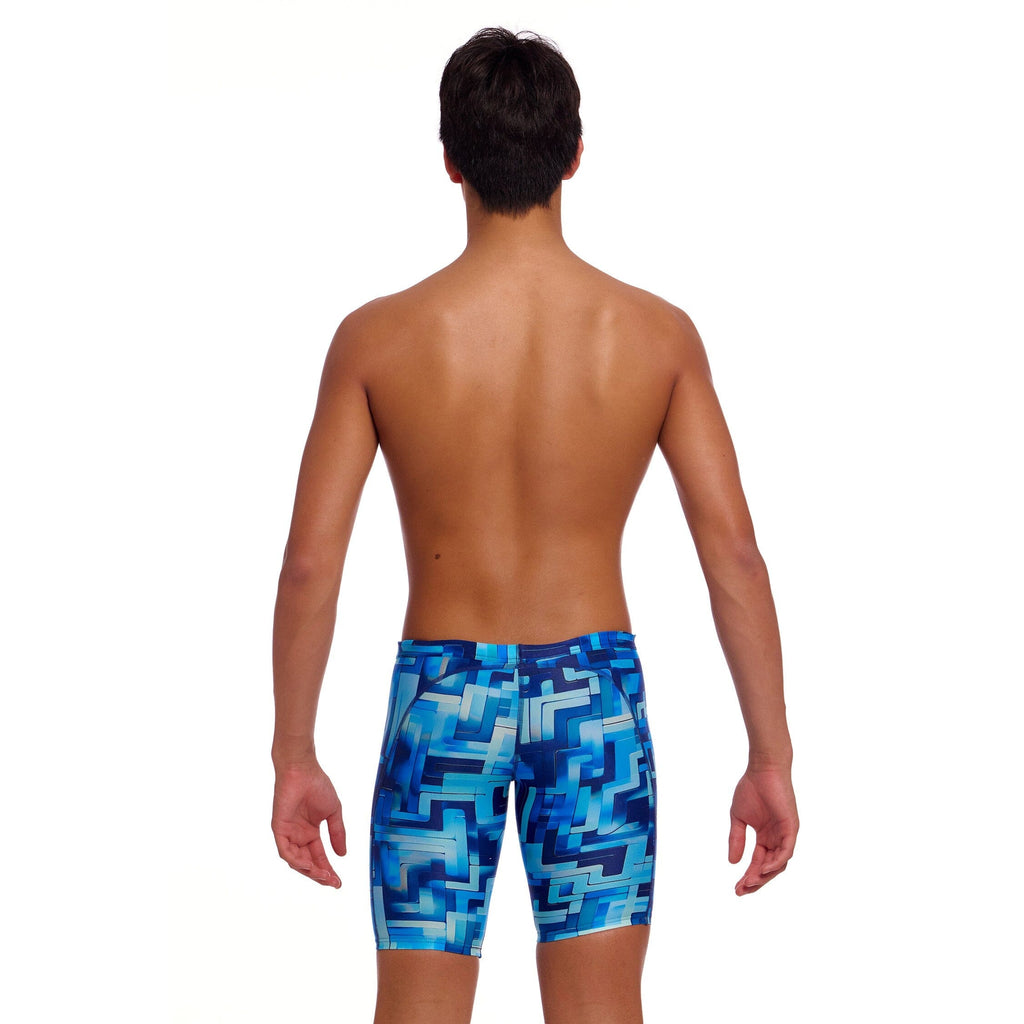 Funky Trunks You Blued Boy's Training Jammers-Training Jammers-Funky Trunks-SwimPath