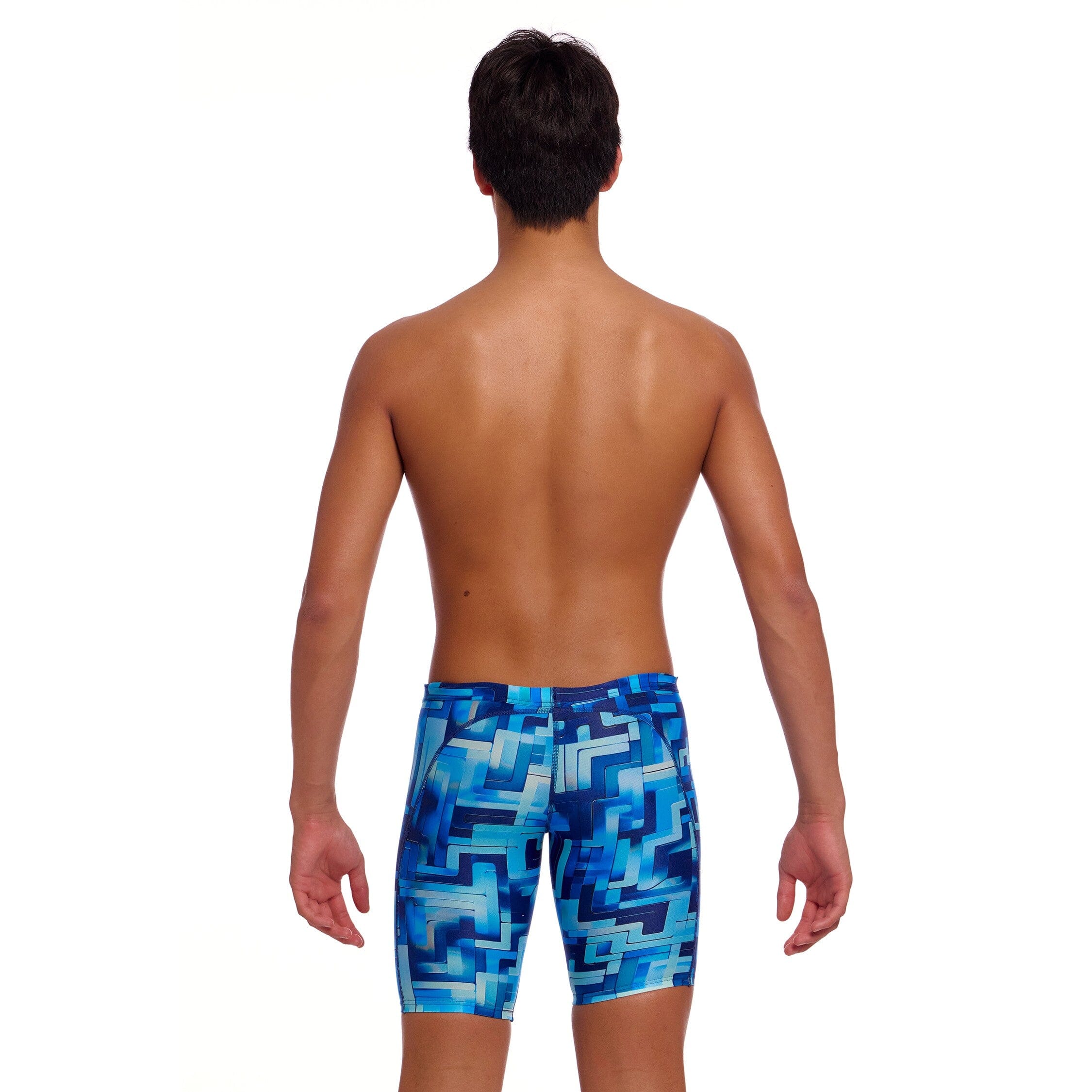 Funky Trunks You Blued Boy's Training Jammers-Training Jammers-Funky Trunks-SwimPath