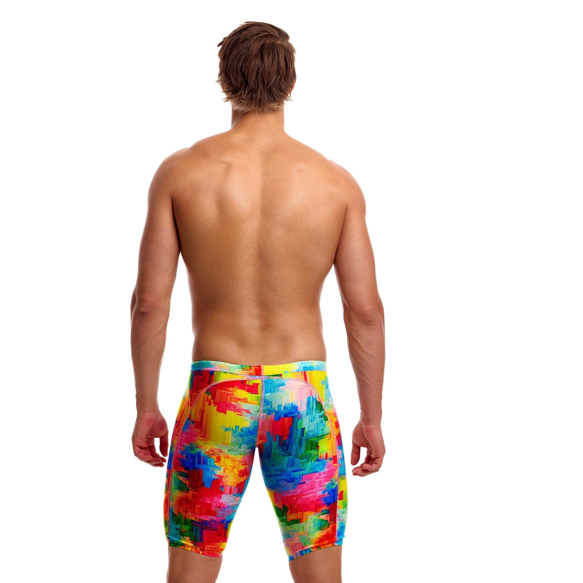 Funky Trunks Falling Colours Men's Training Jammers-Training Jammers-Funky Trunks-SwimPath