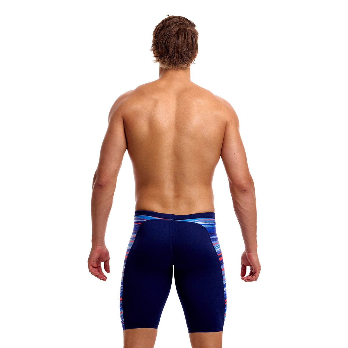 Funky Trunks Lost Lines Men's Training Jammers-Training Jammers-Funky Trunks-SwimPath