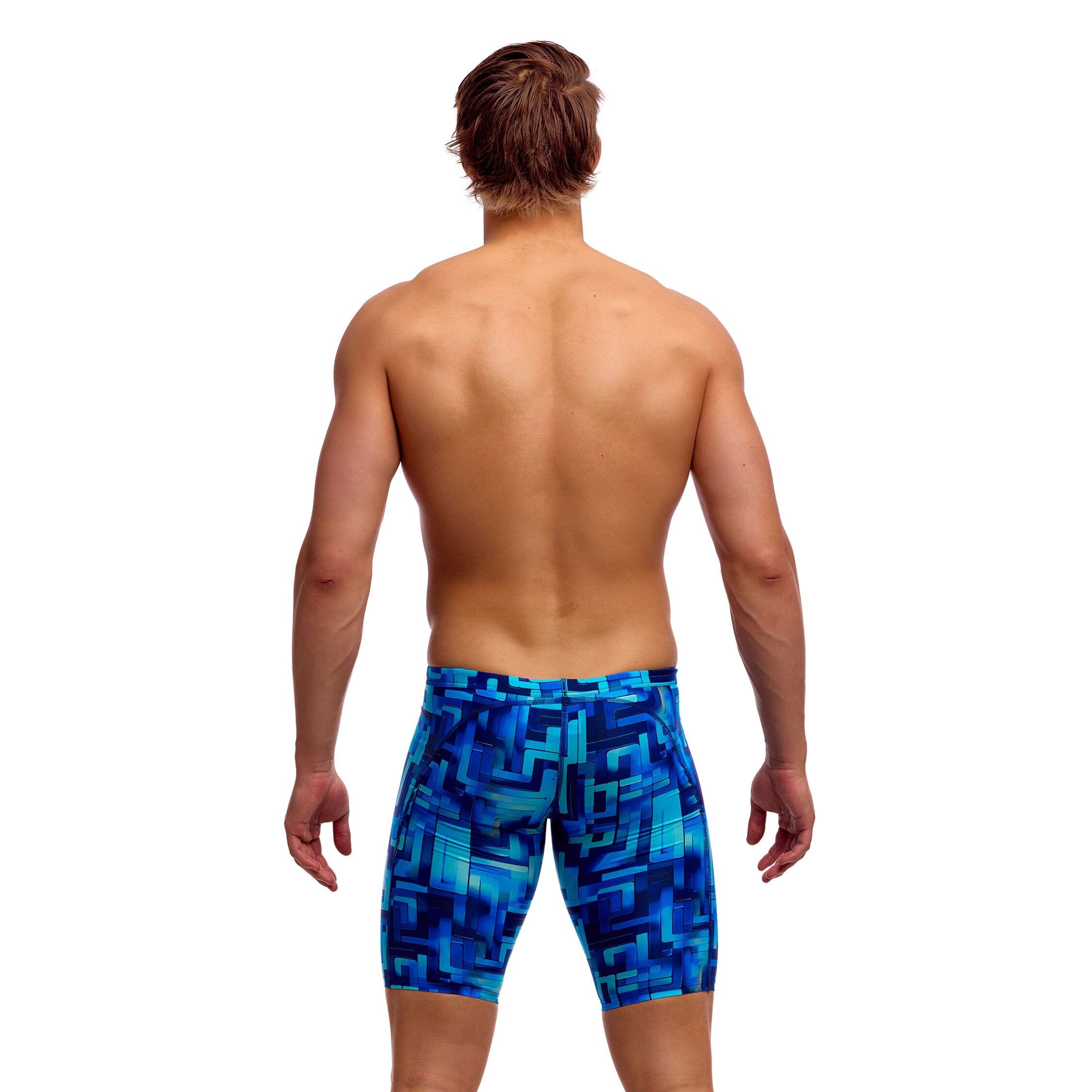 Funky Trunks You Blued Men's Training Jammers-Training Jammers-Funky Trunks-SwimPath