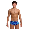 Funky Trunks Clean Marine Boy's Sidewinder Trunks-Briefs-Funky Trunks-SwimPath