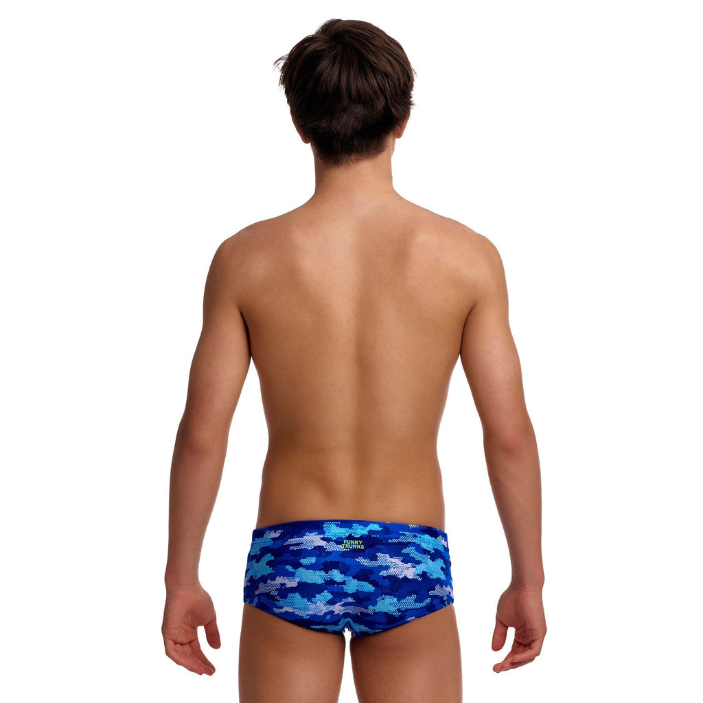 Funky Trunks Clean Marine Boy's Sidewinder Trunks-Briefs-Funky Trunks-SwimPath