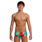 Funky Trunks Falling Colours Boy's Sidewinder Trunks-Briefs-Funky Trunks-SwimPath