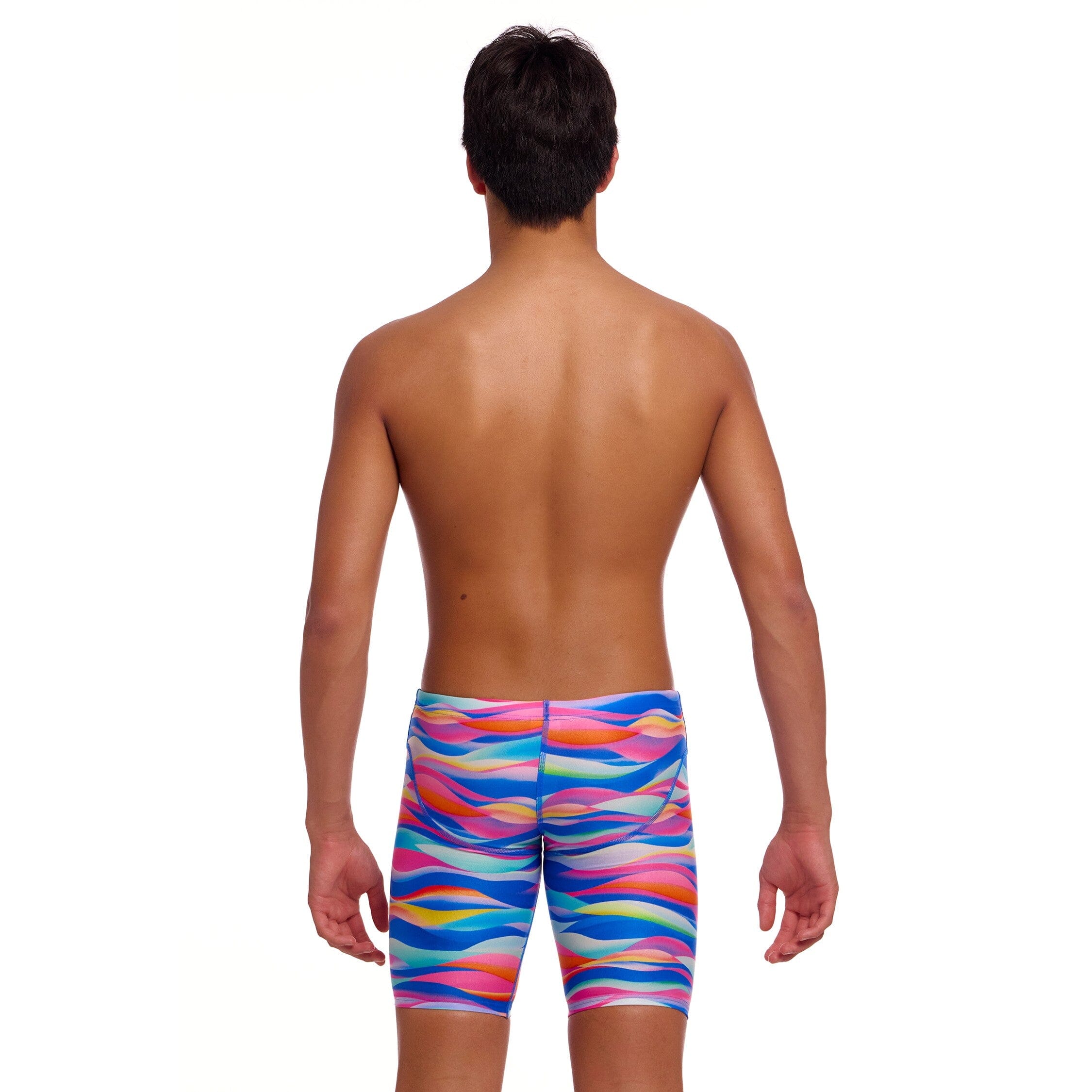 Funky Trunks Royal Wave Boy's Fast Training Jammers-Training Jammers-Funky Trunks-SwimPath