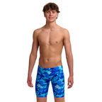 Funky Trunks Try Blue Boy's Fast Training Jammers-Training Jammers-Funky Trunks-SwimPath