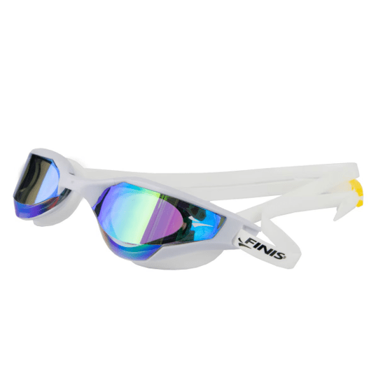 Finis Hayden Mirror Goggle - Purple/White-Goggles-Finis-SwimPath