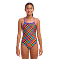 Funkita Bread Basket Tie Me Tight Girl's Swimsuit-Swimsuit-Funkita-SwimPath