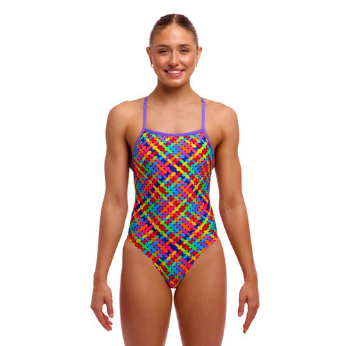 Funkita Bread Basket Tie Me Tight Ladie's Swimsuit-Swimsuit-Funkita-SwimPath