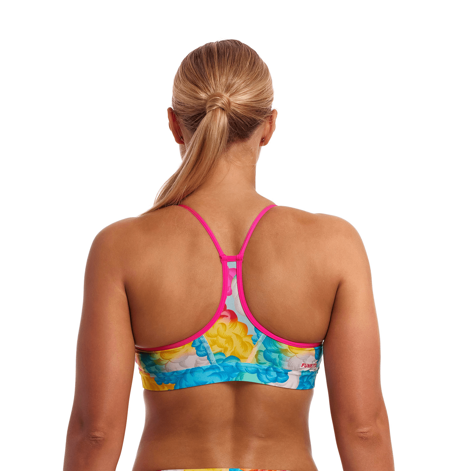Funkita Cloudy Colours Ladies Swim Crop Top-Bikini-Funkita-SwimPath