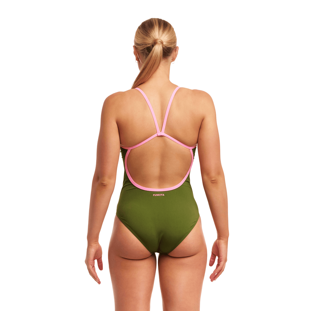 Funkita Glamo Camo Single Strap Ladies Swimsuit-Swimsuit-Funkita-SwimPath