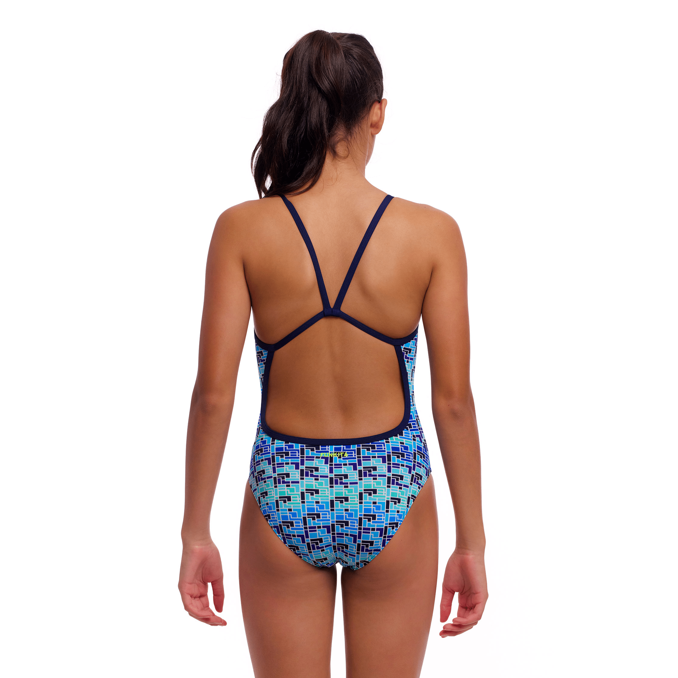 Funkita Jack Stack Single Strap Girls Swimsuit-Swimsuit-Funkita-SwimPath