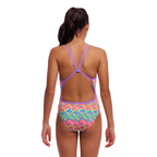 Funkita Jig Jag Single Strap Girls Swimsuit-Swimsuit-Funkita-SwimPath