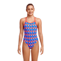 Funkita Out Foxed Girl's Diamond Back One Piece Swimsuit-Swimsuit-Funkita-SwimPath