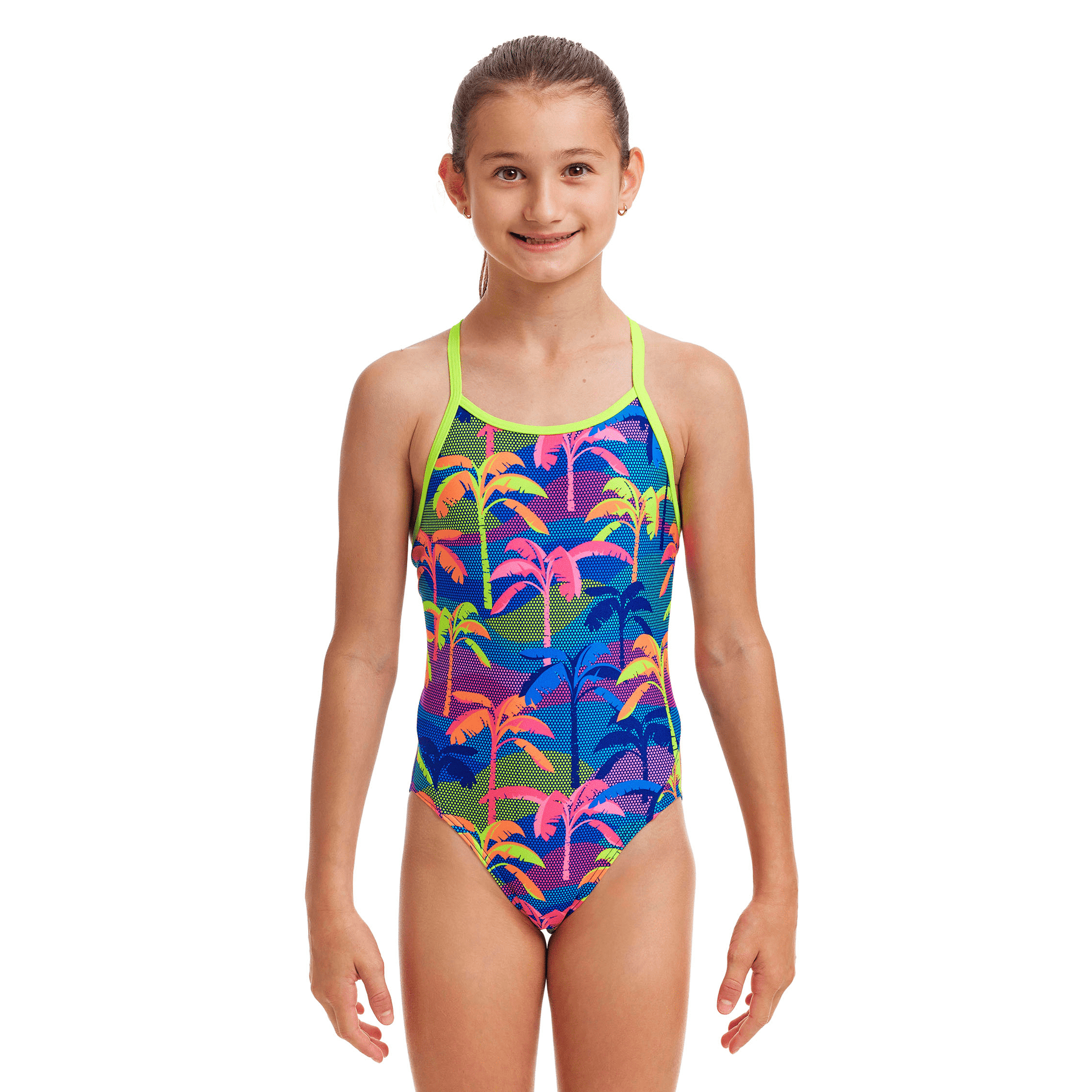 Funkita Palm A Lot Diamond Back Girls Swimsuit - Main Image