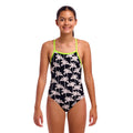 Funkita Palm Night Strapped In Girl's Swimsuit-Swimsuit-Funkita-SwimPath