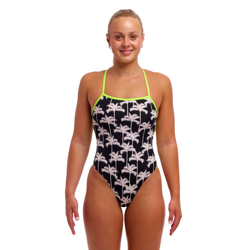 Funkita Palm Night Strapped In Women's Swimsuit-Swimsuit-Funkita-SwimPath