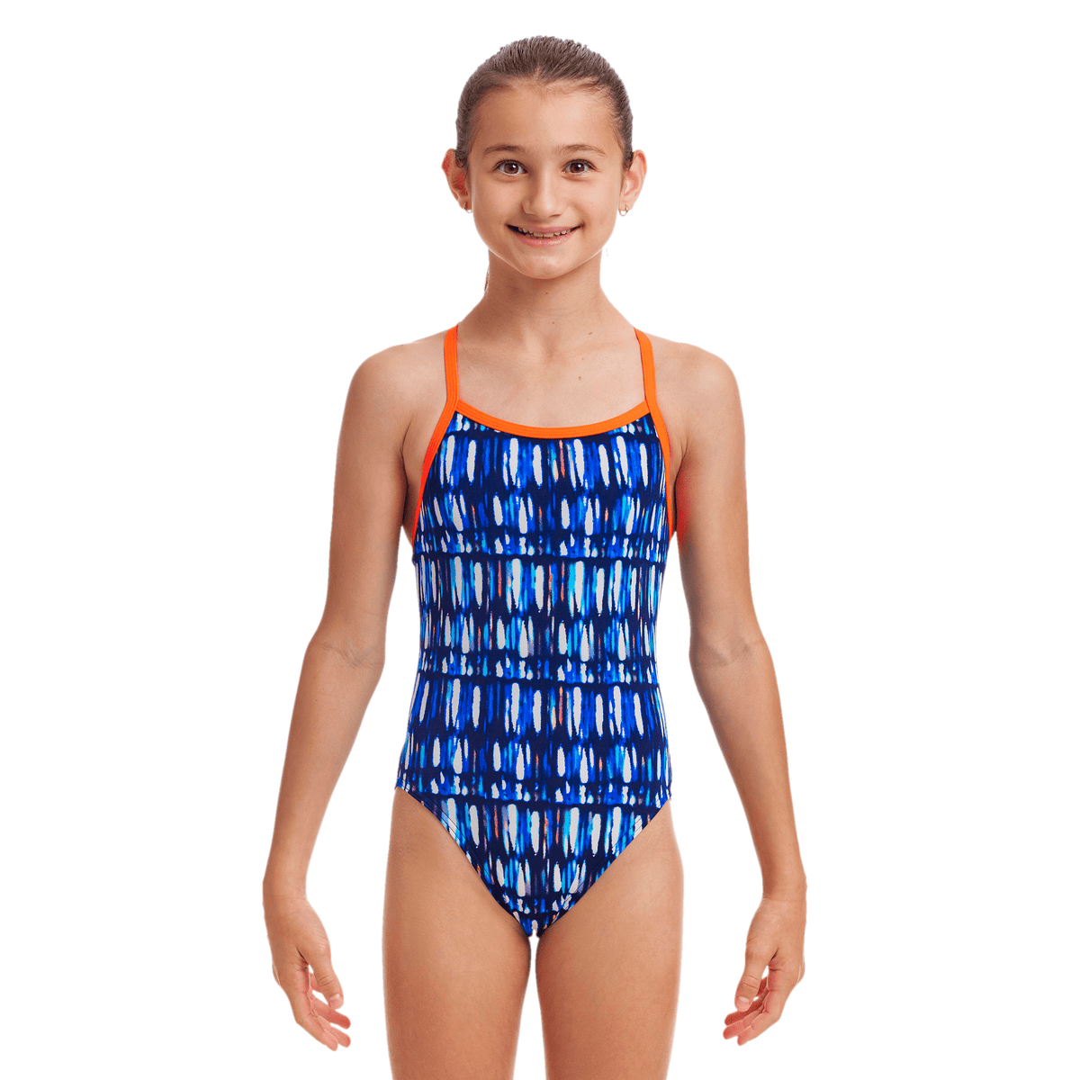 Funkita Perfect Teeth Single Strap Girls Swimsuit-Swimsuit-Funkita-SwimPath