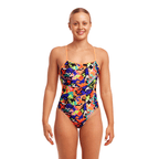 Funkita Saw Tooth Twisted Ladies Swimsuit-Swimsuit-Funkita-SwimPath