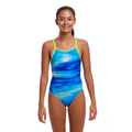 Funkita Sea Breeze Girl's Diamond Back Swimsuit-Swimsuit-Funkita-SwimPath