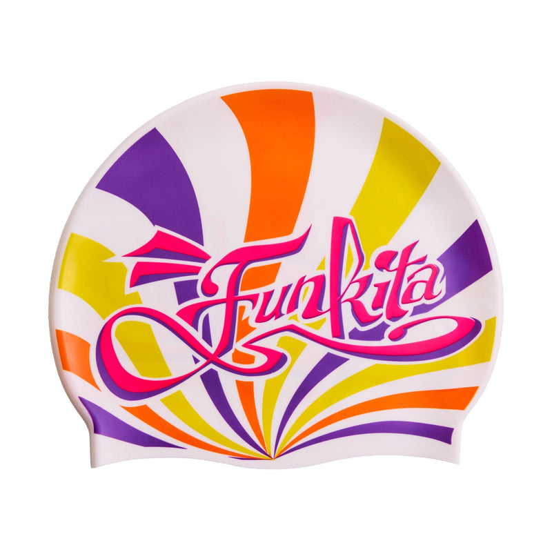 Funkita Silicone Swim Cap - Summer Sundae-Swimming Caps-Funkita-SwimPath