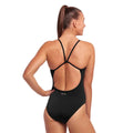 Funkita Still Black Swim Secure Ladies Swimsuit-Swimsuit-Funkita-SwimPath