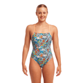 Funkita Sunny Bunny Tie Me Tight Ladies Swimsuit-Swimsuit-Funkita-SwimPath
