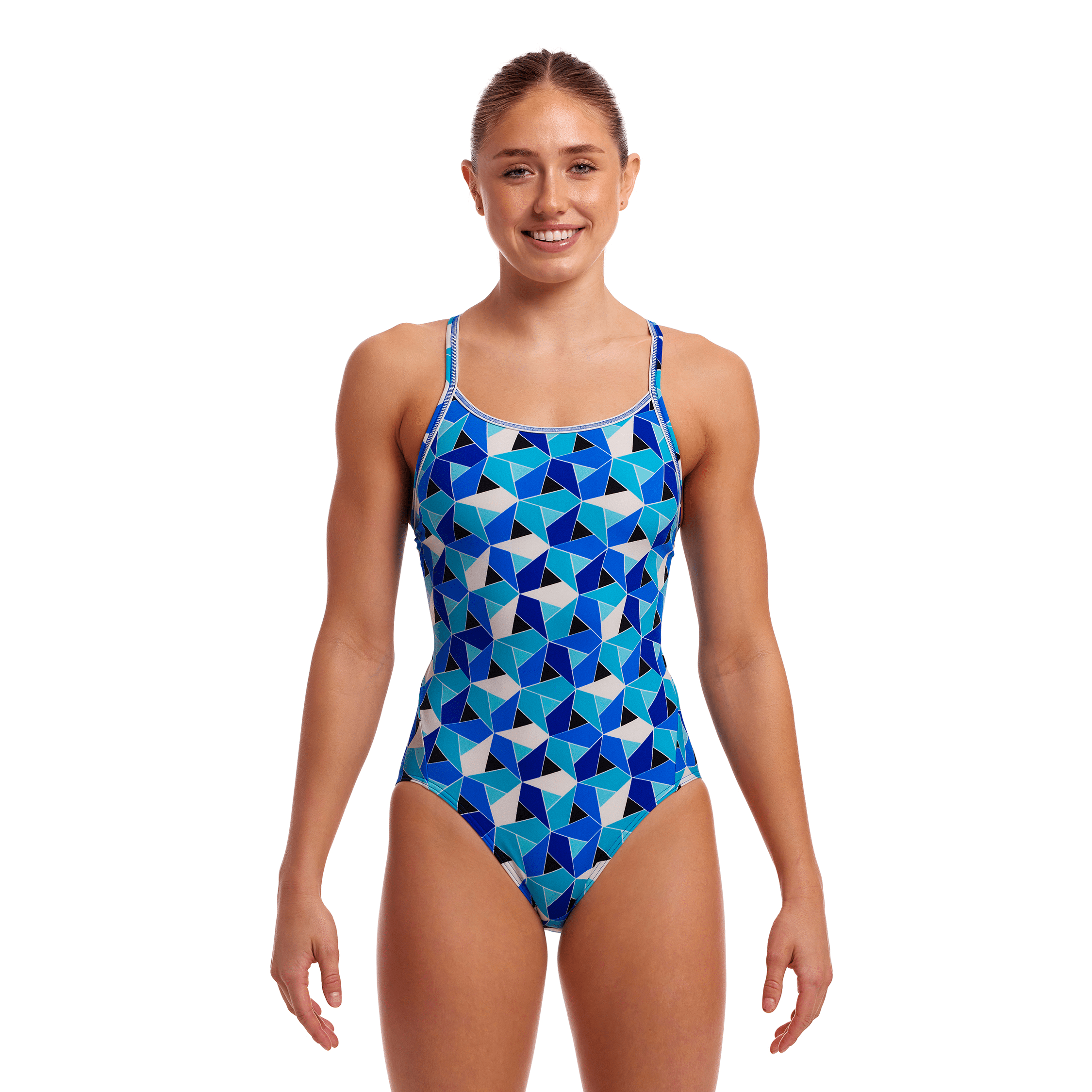 Funkita Tetra Tonic Diamond Back Ladies Swimsuit-Swimsuit-Funkita-SwimPath