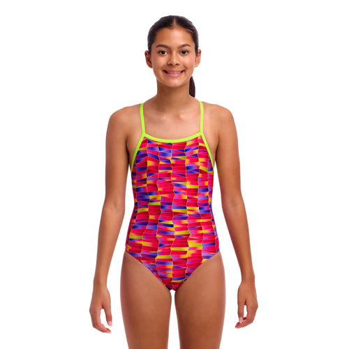 Funkita Wiggle Walls Tie Me Tight Girl's Swimsuit-Swimsuit-Funkita-SwimPath