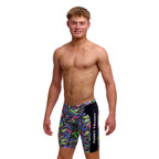 Funky Trunks Bits Of Peace Boy's Training Jammers-Training Jammers-Funky Trunks-SwimPath