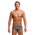 Funky Trunks Bits Of Peace Men's Classic Trunks-Briefs-Funky Trunks-SwimPath