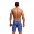 Funky Trunks Blue Bits Men's Training Jammers-Training Jammers-Funky Trunks-SwimPath