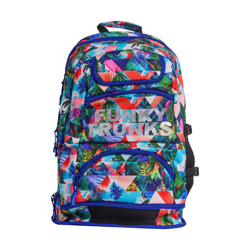 Funky Trunks Elite Squad Backpack - Palm Prism-Bags-Funky Trunks-SwimPath