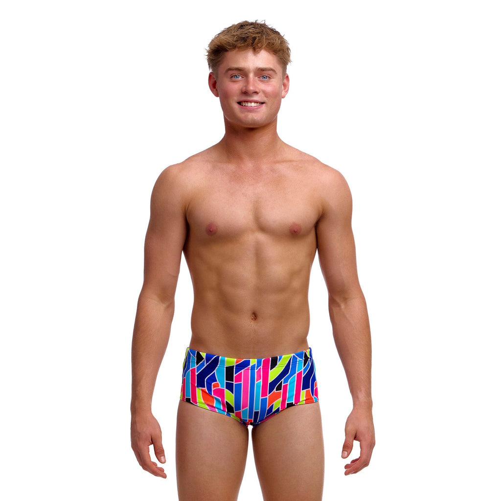 Funky Trunks Fault Lines Boy's Sidewinder Trunks-Briefs-Funky Trunks-SwimPath