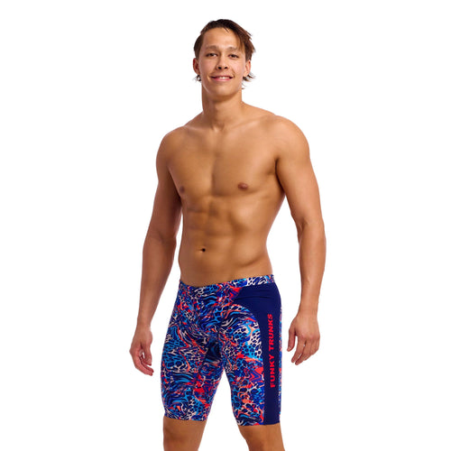 Funky Trunks Mad Cat Men's Training Jammers-Training Jammers-Funky Trunks-SwimPath