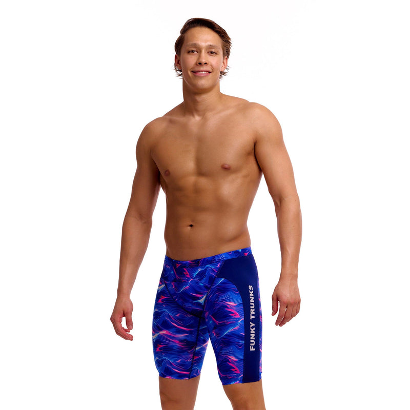 Funky Trunks Rising Tide Men's Training Jammers-Training Jammers-Funky Trunks-SwimPath
