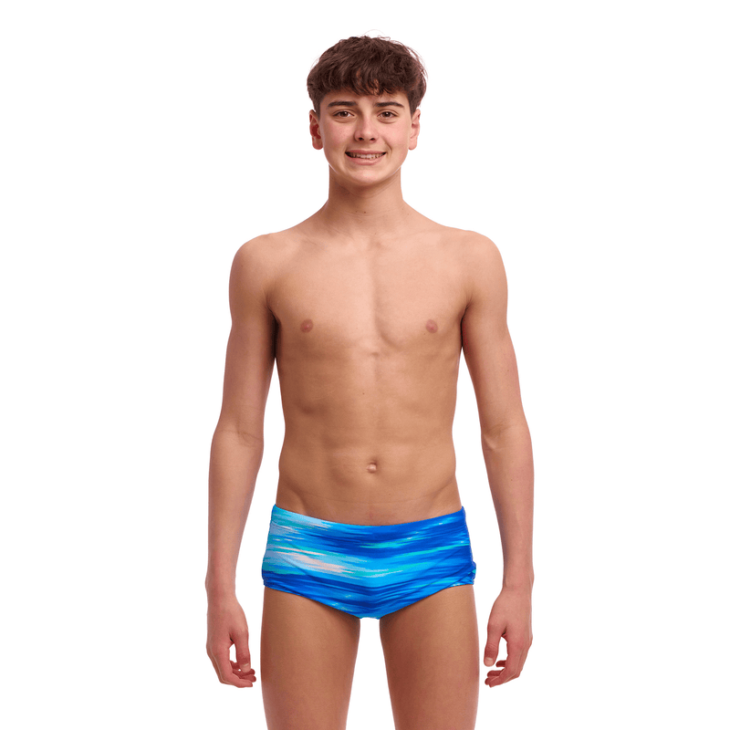 Funky Trunks Sea Breeze Boy's Sidewinder Trunks-Briefs-Funky Trunks-SwimPath