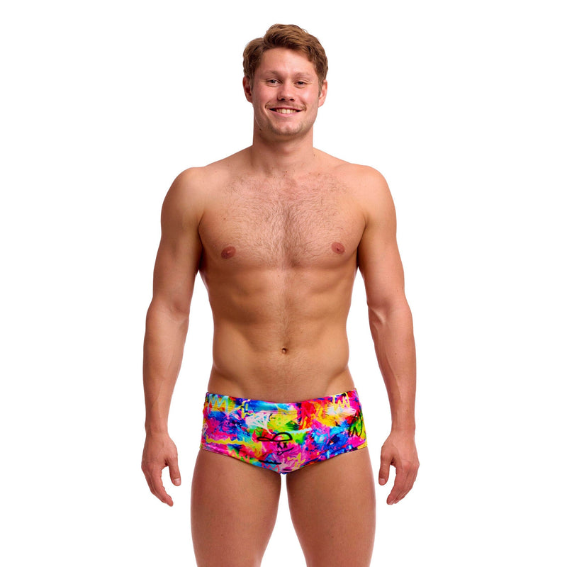 Funky Trunks Tag Her Men's Sidewinder Trunks-Briefs-Funky Trunks-SwimPath