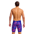 Funky Trunks Warped Waves Men's Training Jammers-Training Jammers-Funky Trunks-SwimPath