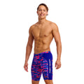 Funky Trunks Warped Waves Men's Training Jammers-Training Jammers-Funky Trunks-SwimPath