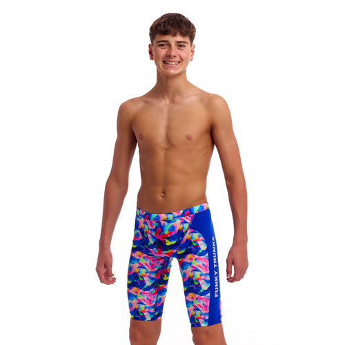 Funky Trunks Wet Wave Boy's Training Jammers-Training Jammers-Funky Trunks-SwimPath