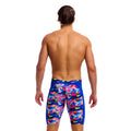 Funky Trunks Wet Wave Men's Training Jammers-Training Jammers-Funky Trunks-SwimPath