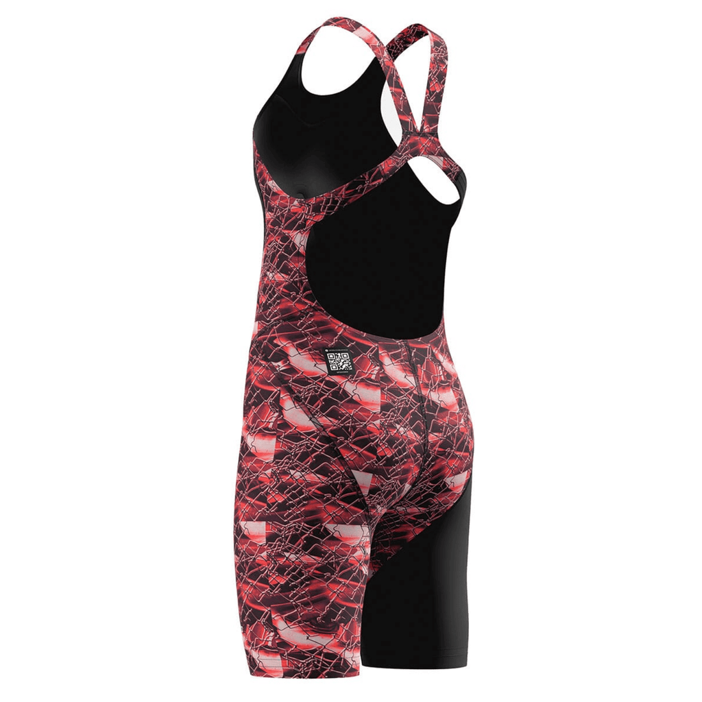 Speedo Girls Fastskin HyperPro Solid Openback Kneeskin - Electric Veil-Kneeskin-Speedo-SwimPath