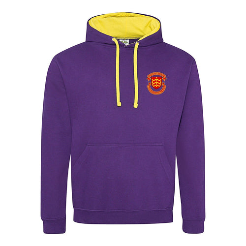 Gloucester County ASA County Championships 2026 Hoodie - Purple / Sun Yellow-Event-Gloucester-SwimPath