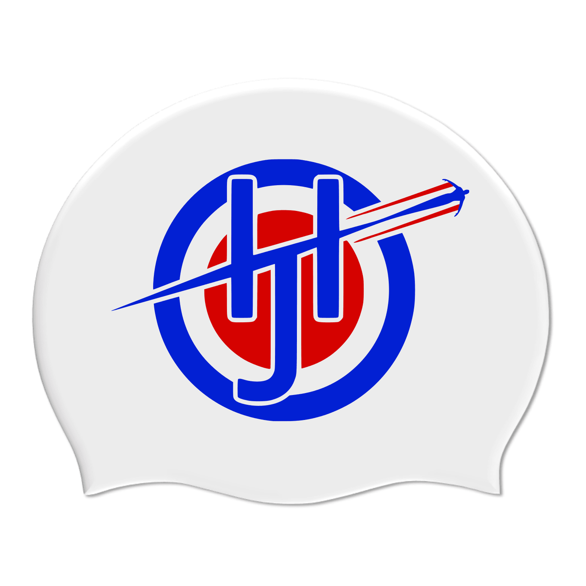 Hounslow Jets Swimming Club Silicone Swimming Cap-Team Kit-Hounslow Jets-SwimPath