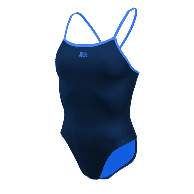 Jowe Women's Tie-Back Swimsuit - Mystic Blue / Laguna-Swimsuit-Jowe-SwimPath