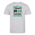 Kent County ASA County Championships 2024 T-Shirt - Heather Grey-Event-Kent-SwimPath