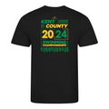 Kent County ASA County Championships 2024 T-Shirt - Jet Black-Event-Kent-SwimPath