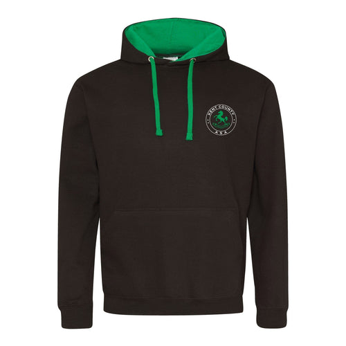 Kent County ASA County Championships 2026 Hoodie - Jet Black / Kelly Green-Event-Kent-SwimPath